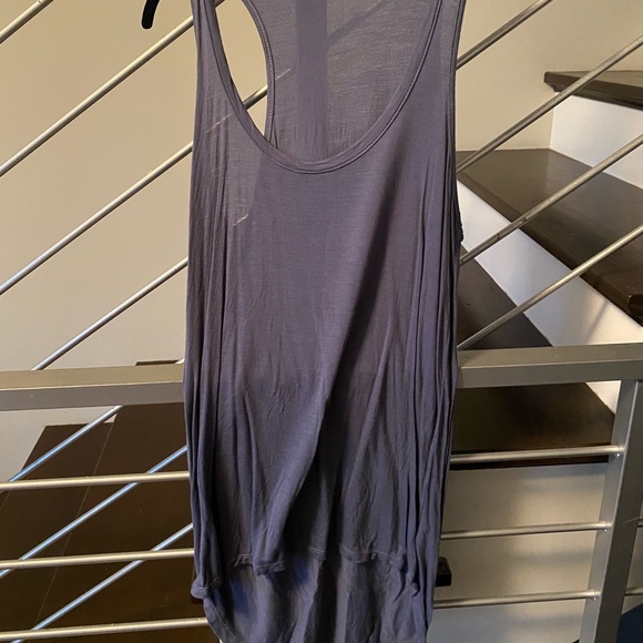 MONROW Basic Rayon Tank, Steel Blue, size XS - Picture 1 of 2